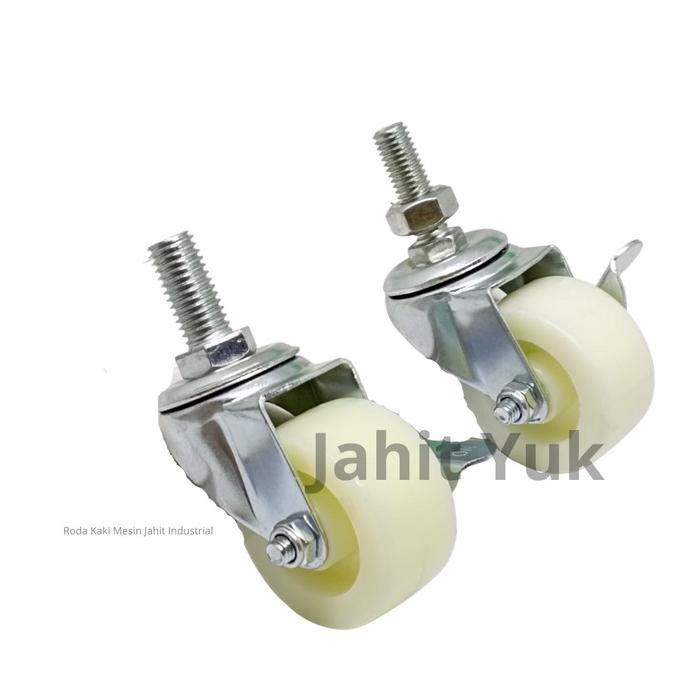Roda Kaki Mesin Jahit Industrial Drat Kecil Besar / Roda Mesin Jahit