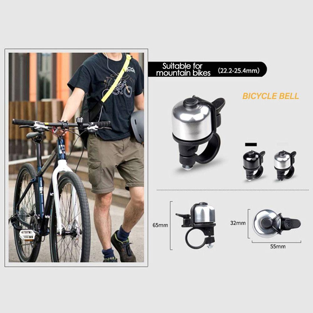 R-FLOWER Bersepeda Stang Sepeda Cincin Logam Baru Pelindung Luar Ruangan Safety Bike Bell