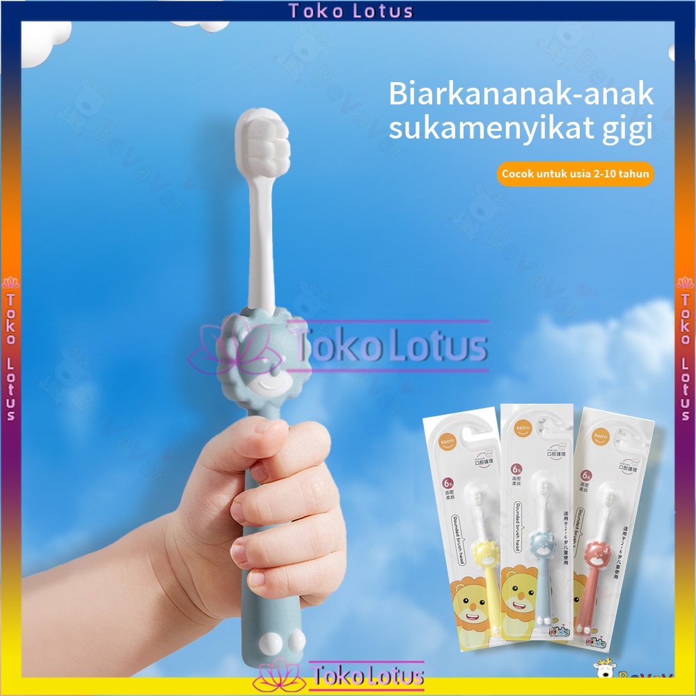 Super Soft Toothbrush Untuk Anak-Anak / Kids Sikat Gigi Anak / Toddler Lembut