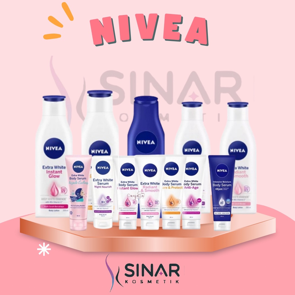 Body Lotion Extra White - Nivea Extra White Body Serum