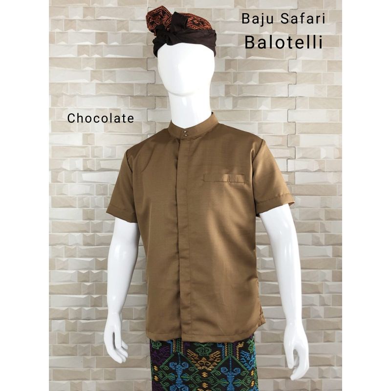 Baju Semi Safari Cowok