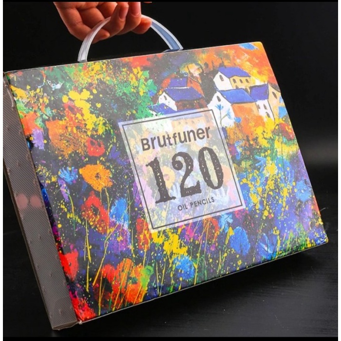 

Pastel Brutfuner Oil Base 120 Warna Pensil Warna