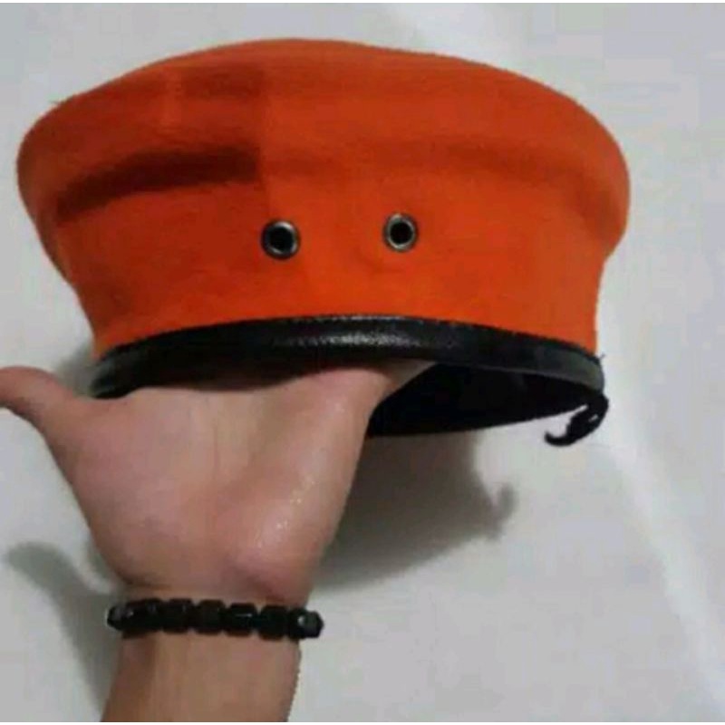 Baret orange,baret polsuska,baret paskhas