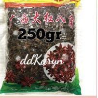 

New Year! | [HJ6] | 250gr Star Annise/Bunga Lawang / peka pekak / star fruit kering