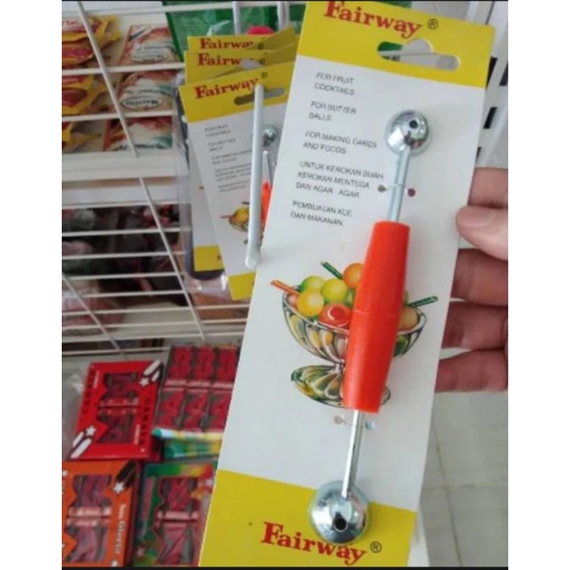 COKTAIL BUAH STAINLESS / ALAT KEROK BUAH
