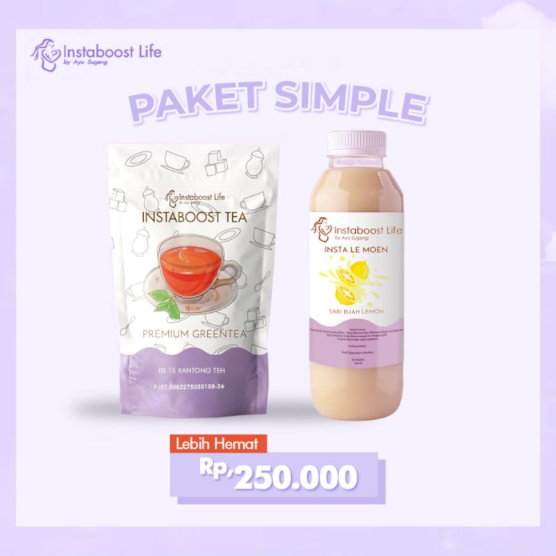 Instaboost Life PAKET SIMPLE (Lebih Hemat!)