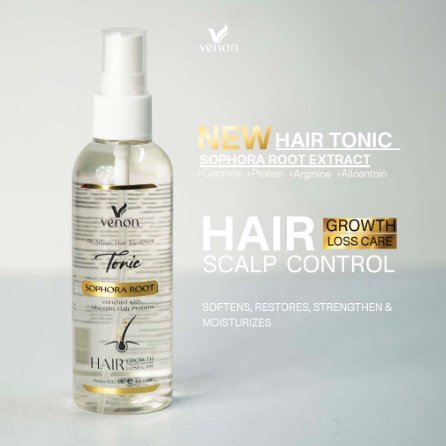 ANEKA - VENON HAIR TREATMENT TONIC SOPHORA ROOT 100ML ORI - HAIR TONIC VENON