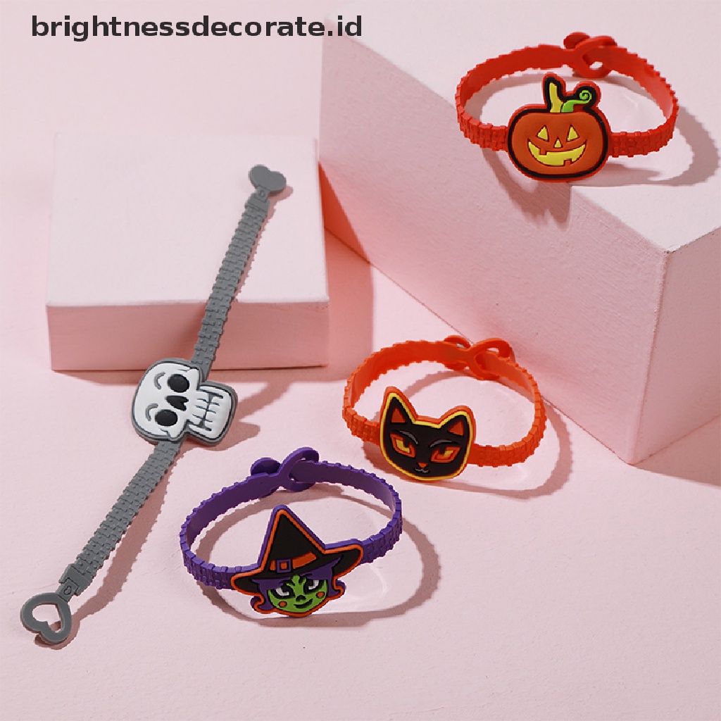 [Birth] The Nightmare Before Christmas Gelang Silikon Olahraga Gelang Karet Bangles [ID]