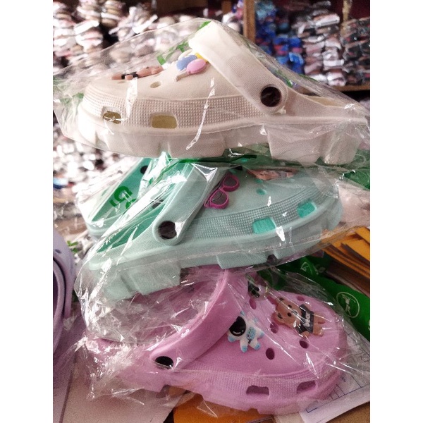 SANDAL BAIM  FUJI ANAK PEREMPUAN GOLFER DILI AKSESORIS TEDDY BEAR TERLARIS 805 (24-35) SANDAL BAIM ANAK PEREMPUAN TERBARU TAHUN 2023