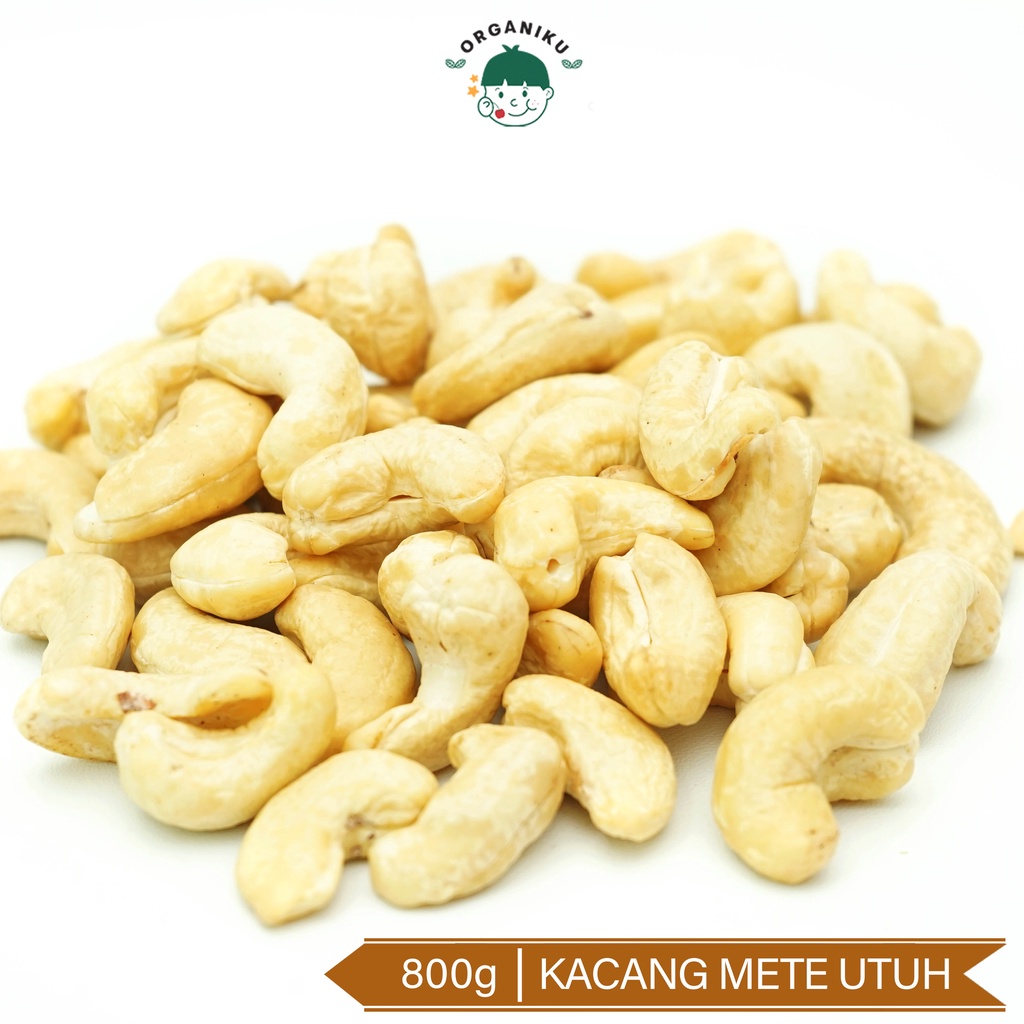 Cashew Nut / Kacang Mete Utuh Jumbo Premium 500-800g