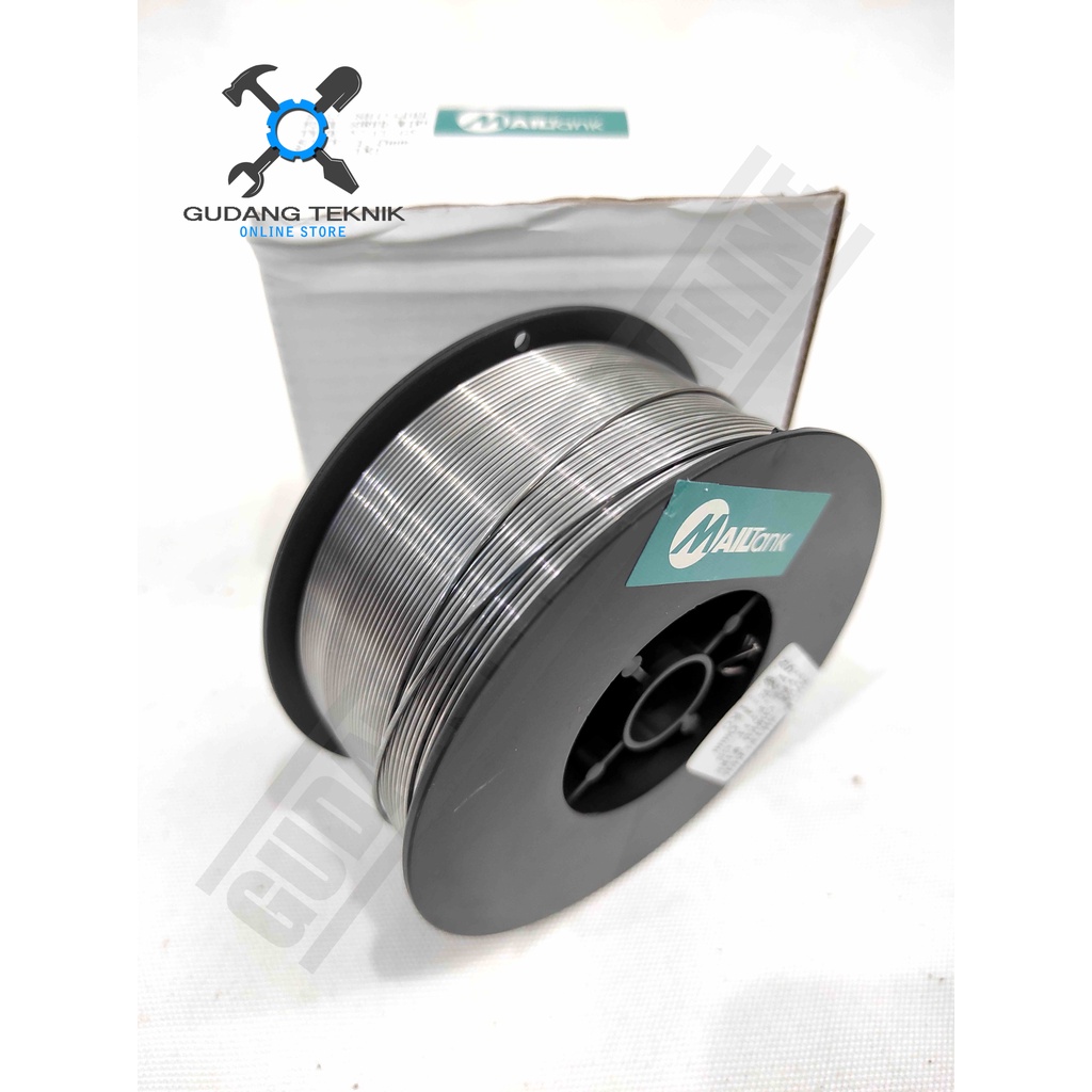 Kawat Las Mig REDBO X MAILTANK E71T-GS 0.8mm 1mm 1Kg / Flux Core Wire Gasless - Kawat Las Tanpa Gas Co2