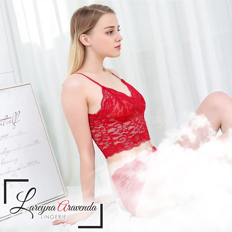 Lareyna Aravenda Set Bra + Celana Dalam Model Full Lace LG141