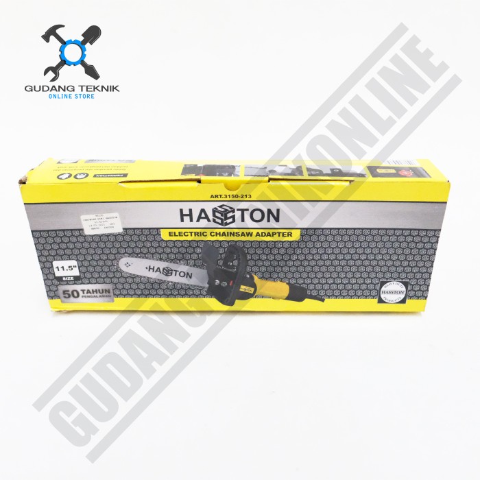 Adapter Mesin Gerinda Tangan Jadi Gergaji Chainsaw Mini 11.5&quot; 3150-213 HASSTON PROHEX / Electric Chain Saw Adaptor 11.5 Inch 3150 213 HASSTON PROHEX