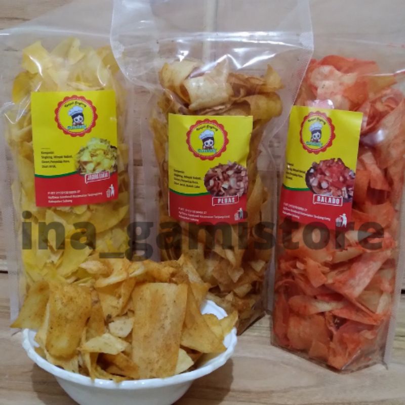 

KERIPIK SINGKONG RENYAH AROMA DAUN JERUK 230GR