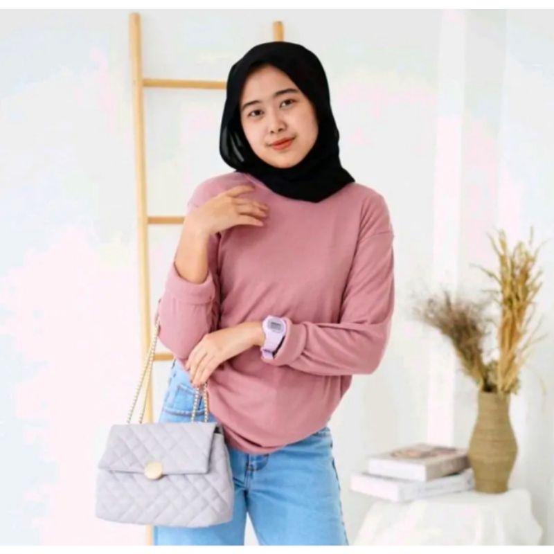 BISA COD / KAOS RIB POLOS / KAOS GAP POLOS / KAOS POLOS LENGAN PANJANG / KAOS POLOS / RIB BASIC /GAP