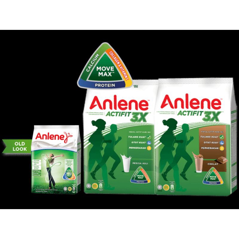 

ANLENE ACTIFIT SUSU BUBUK BERNUTRISI SUSU TINGGI KALSIUM SUSU ANLENE 250GRAM RASA COKLAT DAN VANILA