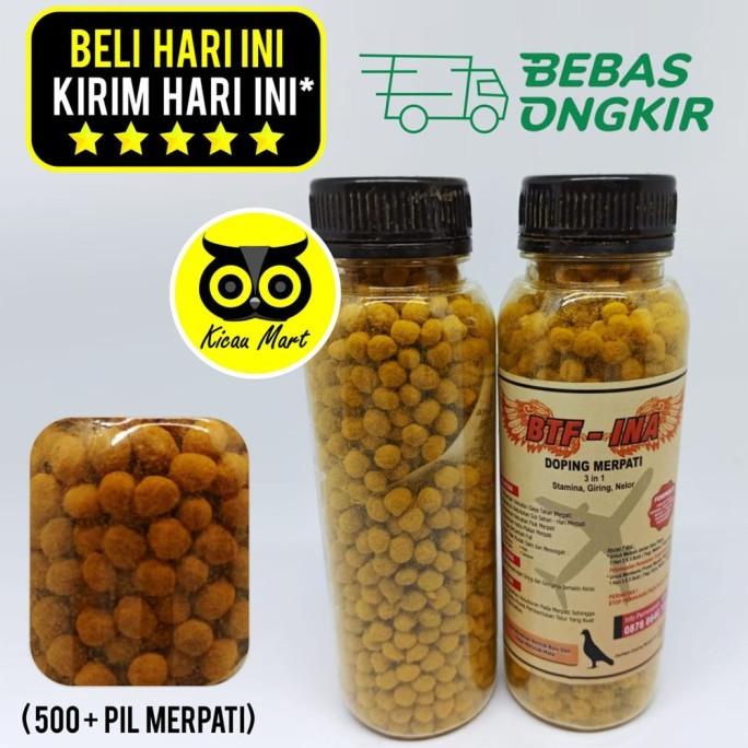 Best Seller Btf Ina Pil Jamu Herbal Vitamin Burung Merpati Pos Dara