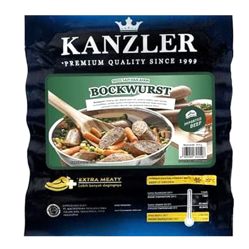 

Kanzler Bockwurst 360Gr