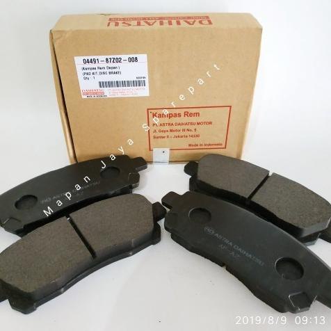 Kampas Rem Avanza/Xenia/Terios Depan Original Daihatsu