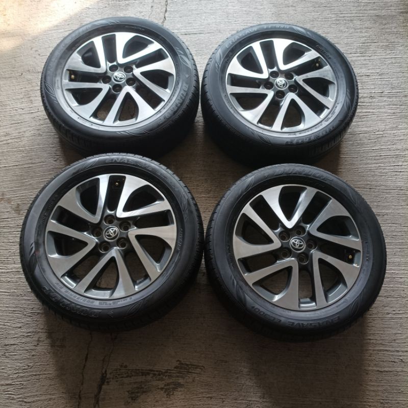 pelek sienta r16 pcd 5x100 + ban