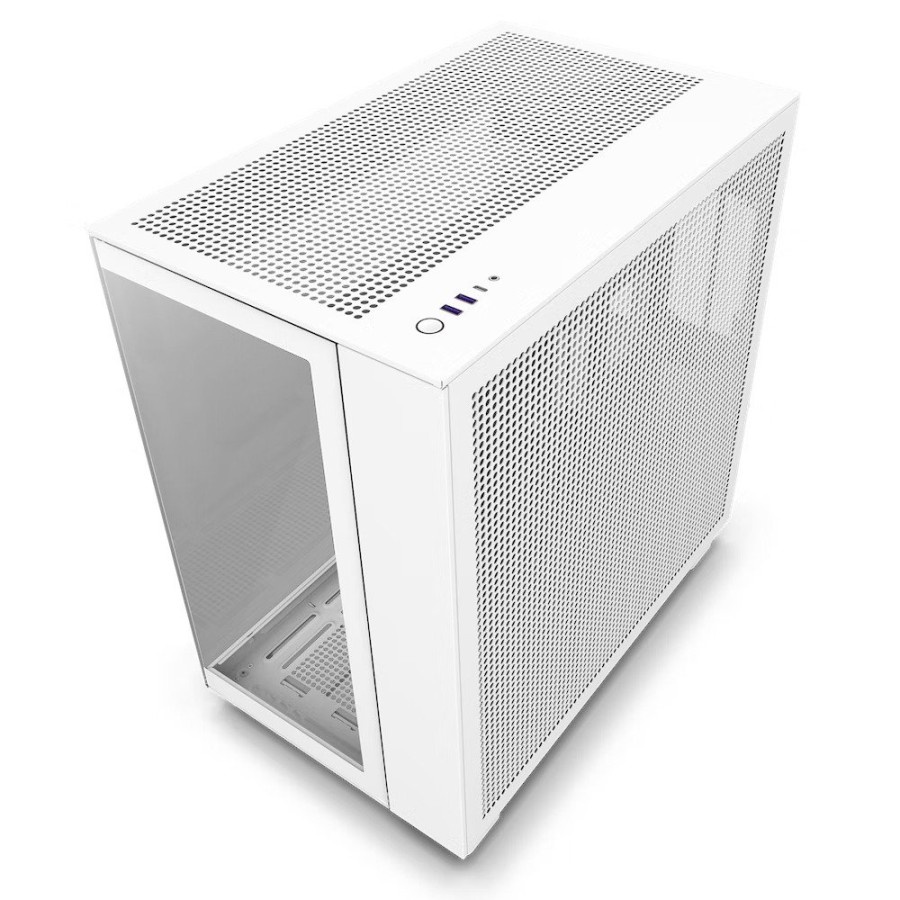 NZXT H9 Flow White - ATX Mid Tower Airflow Case