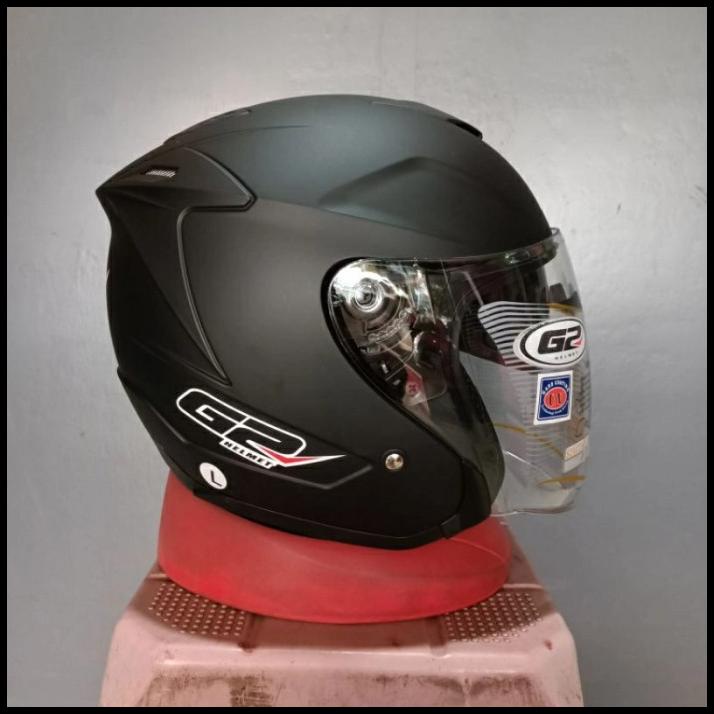 Helm G2 Optimax Solid Double Visor