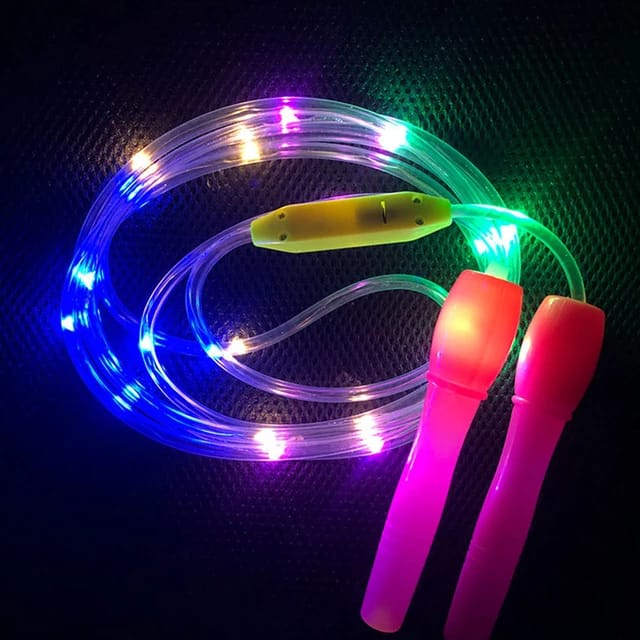 03-Alat Olahraga Tali Skipping LED Viral Lampu Dewasa Adult
