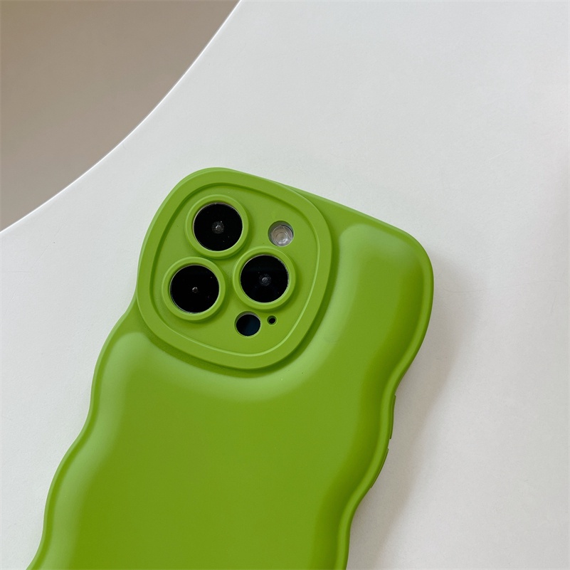 Soft Case Pelindung Lensa 3D Warna Permen Untuk iPhone 13 12 11 Pro Max X Xr Xs Max 7 8 Plus SE