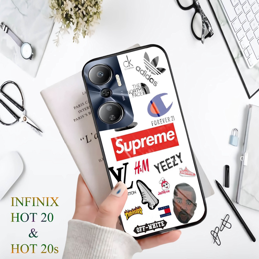 Softcase Kaca INFINIX HOT 20 HOT 20S HOT 20i- Case Handphone INFINIX HOT 20 HOT 20S HOT 20i [T95].