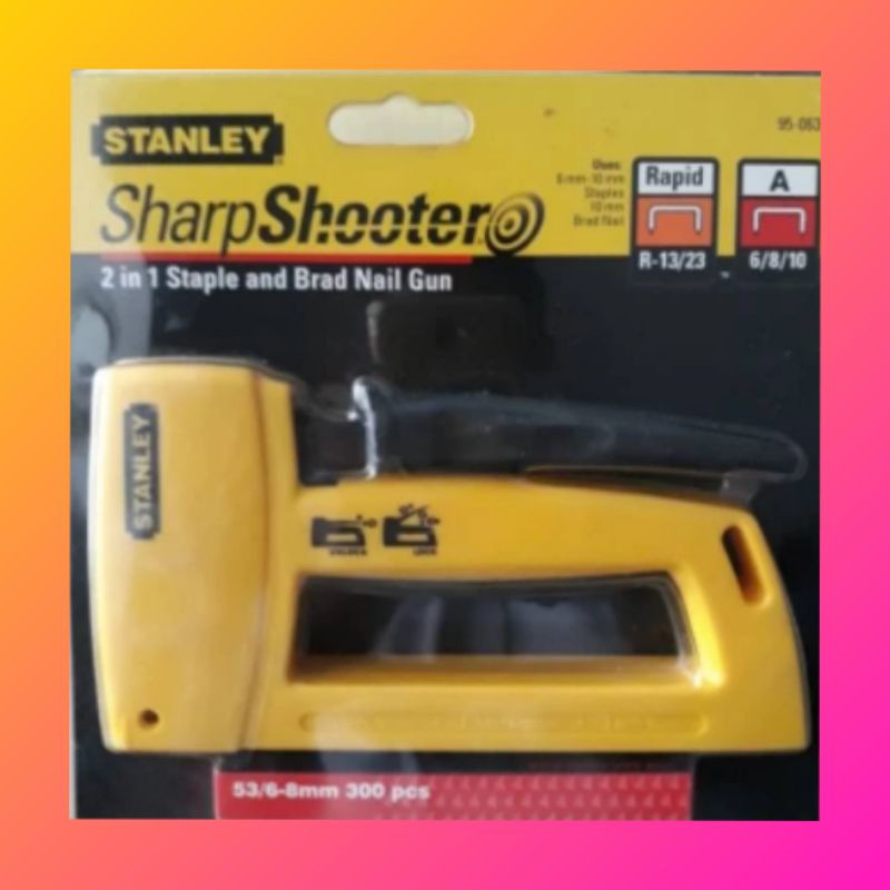 

Staples Tembak Stanley ( 95063 ) Sharp Shooter 2 in 1 staple ori