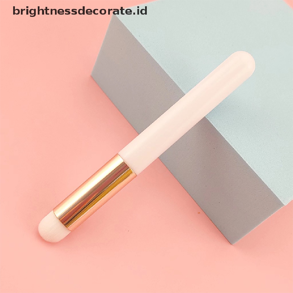 [Birth] Kuas Bibir Kepala Bulat Kuas Makeup Kuas Oles Bibir Kuas Mini Blush Brush [ID]