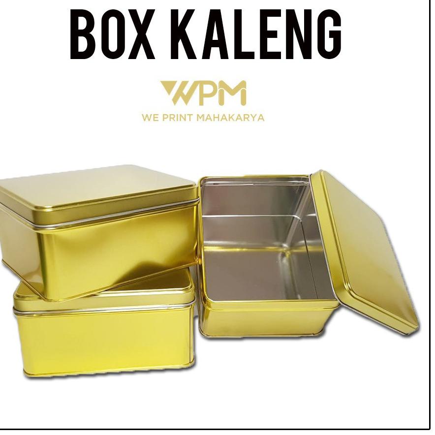 ⚡GROSIR⚡ Kaleng Kotak Polos COCOK UNTUK CUSTOM