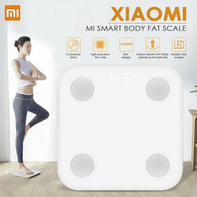 XIAOMI MI SMART BODY FAT SCALE 2 PRO TIMBANGAN BADAN 13 DATA FUL VERSI