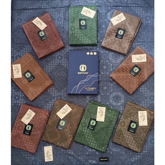 Gajah duduk ultimate premium silky || Sarung gajah duduk original