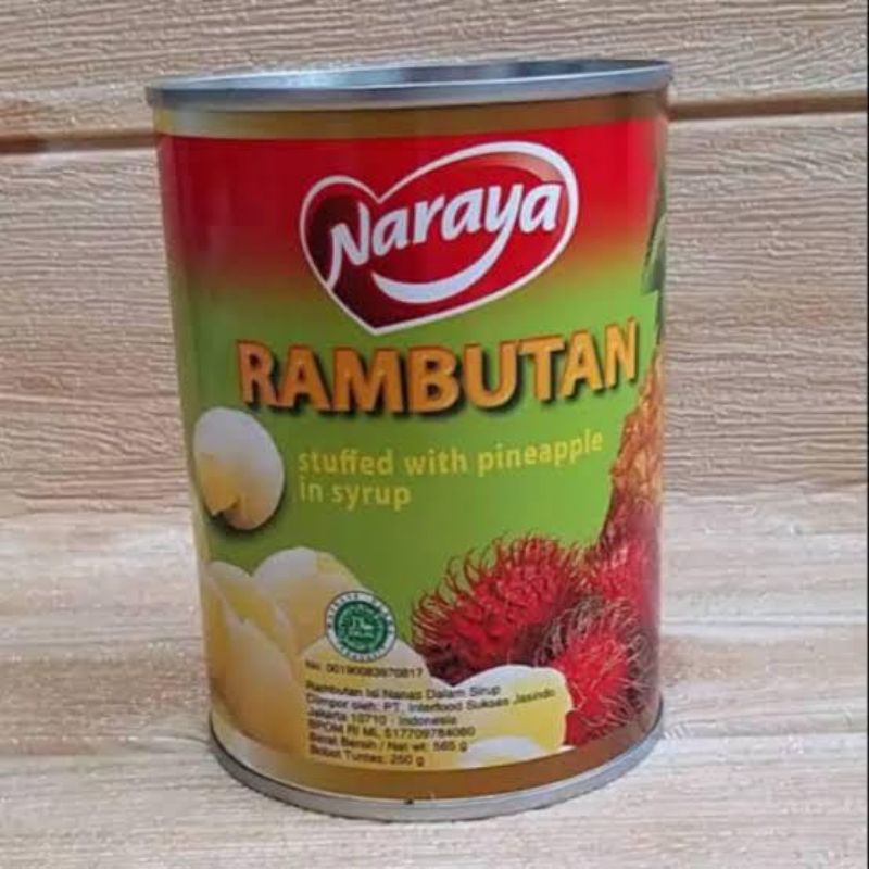 

Naraya Rambutan Nenas 565gr