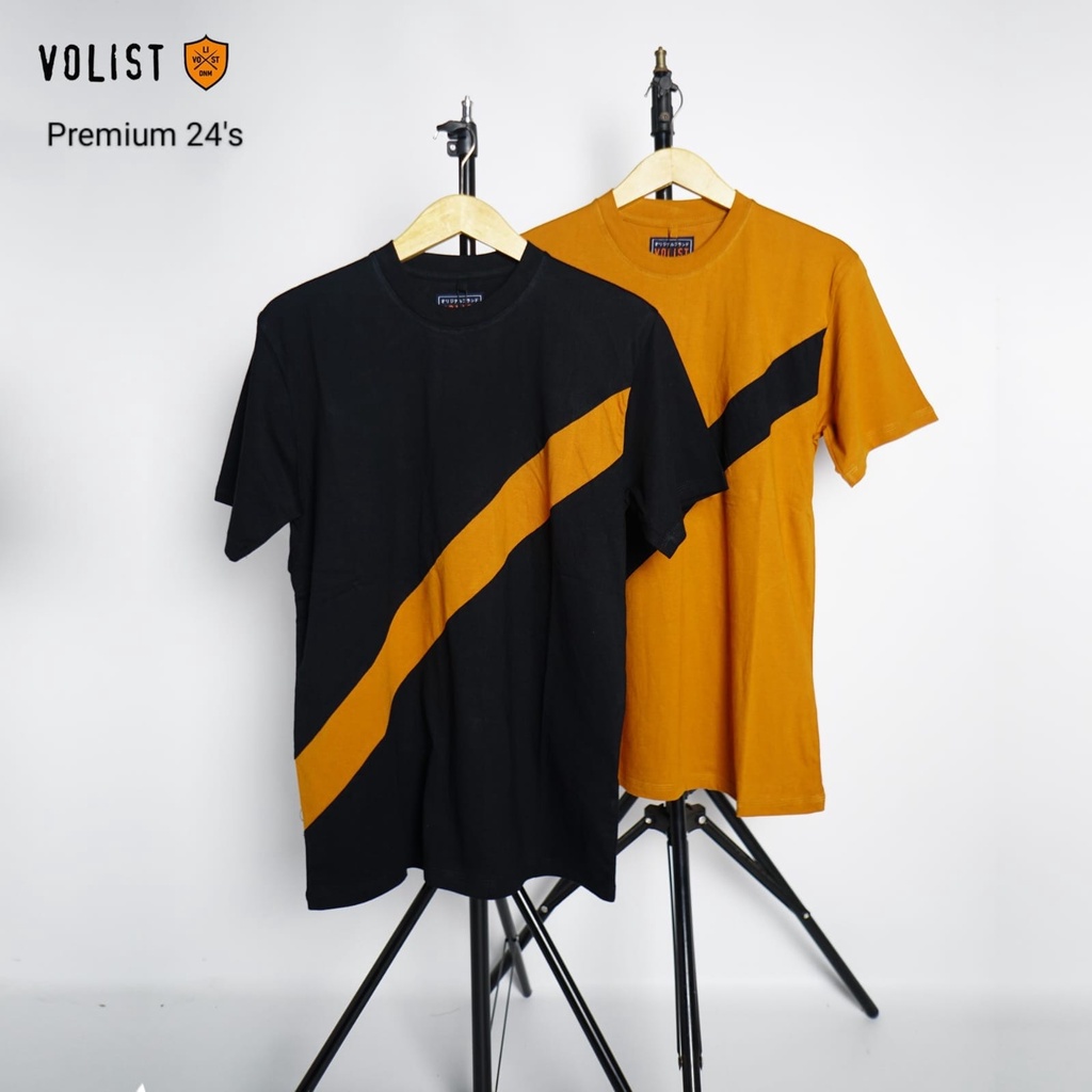 KAOS PREMIUM//DiStro T-SHIRT VOLIST PREMIUM CATTON  24 S