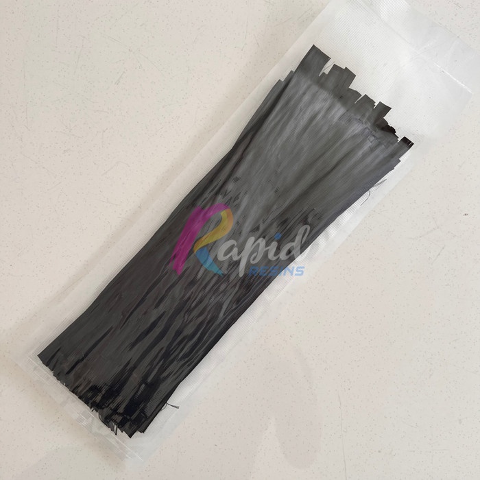 Benang Serat Carbon Karbon Tow Bahan Forged Forget Cincang 27Cm