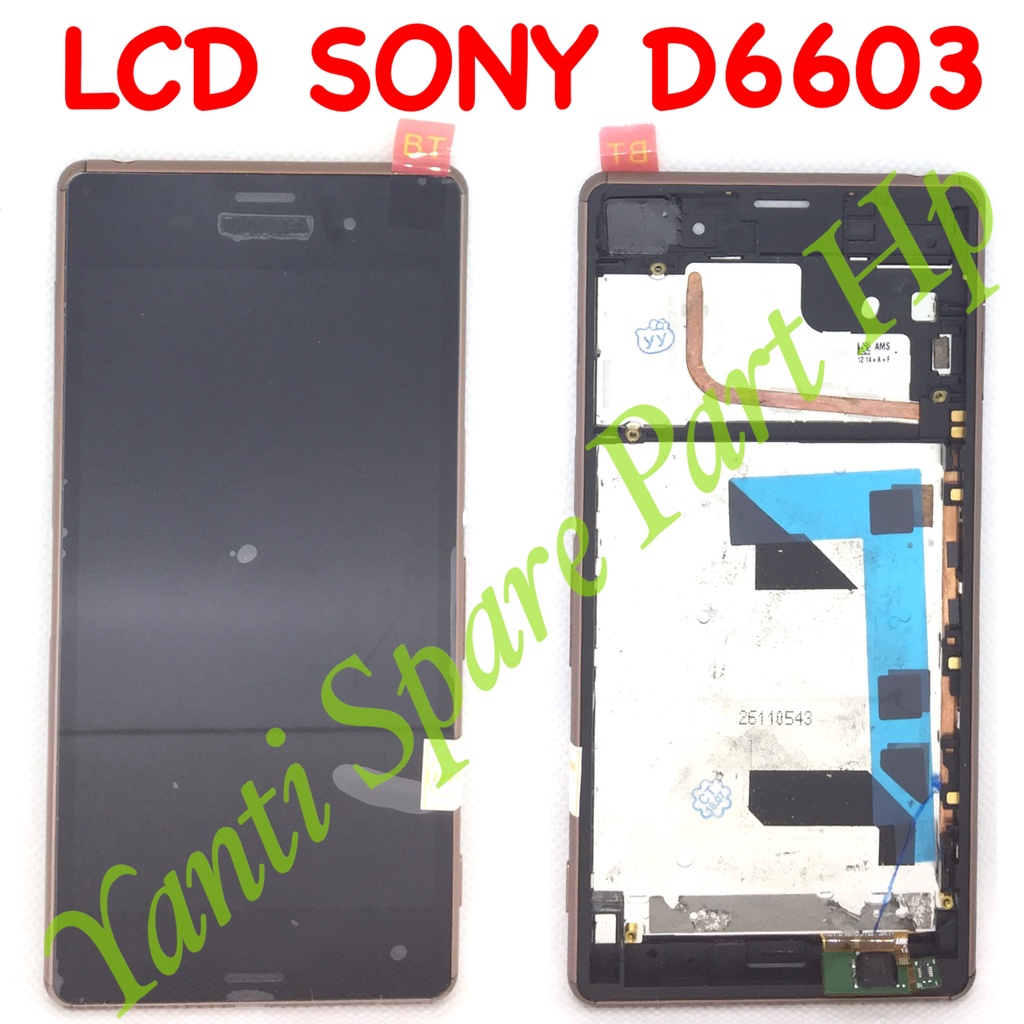 Lcd Touchscreen Sony Z3 Big D6603 D6653 D6616 Fullset Original New