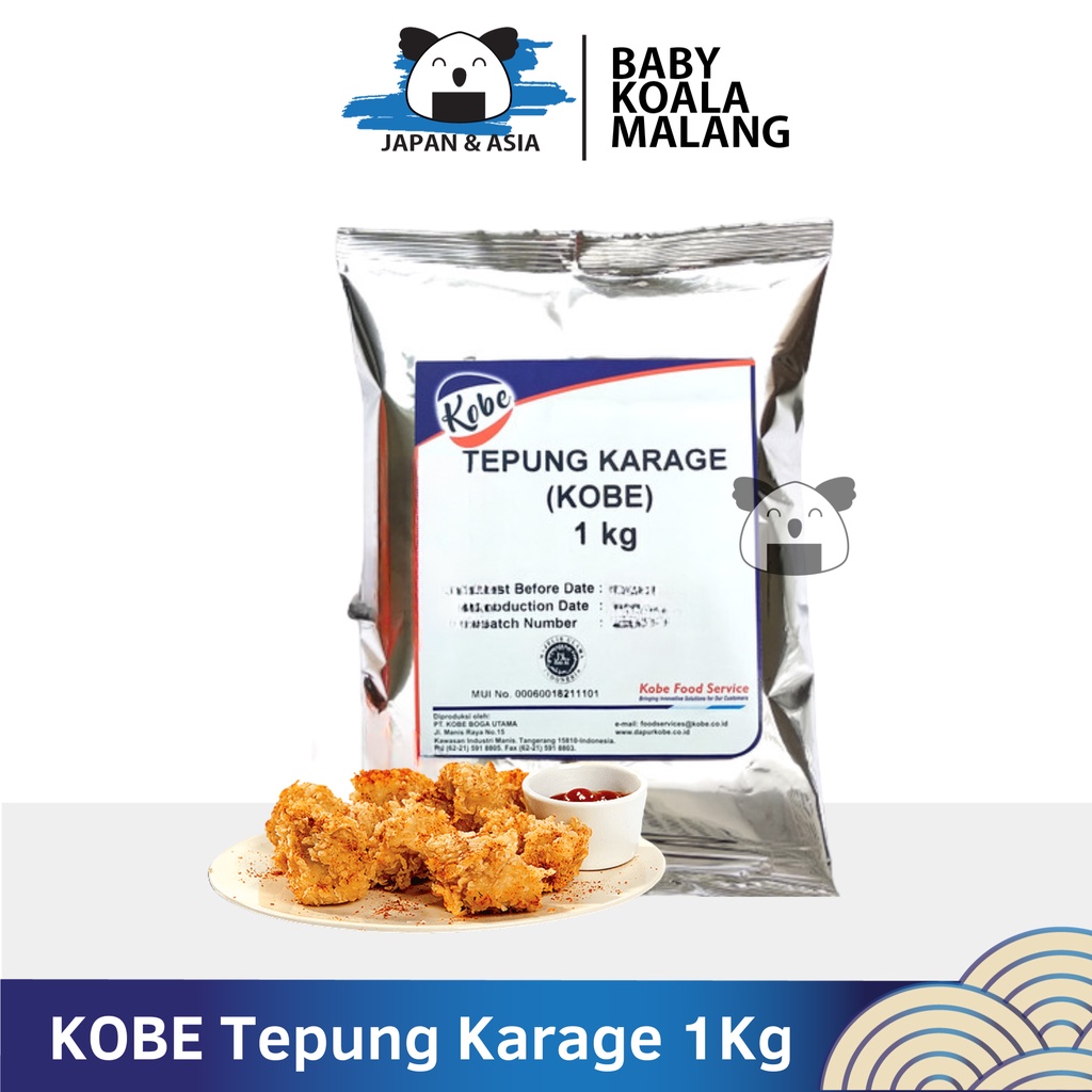 

KOBE Tepung Goreng Karage Ala Jepang 1 Kg Halal