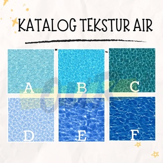 

STIKER TEKSTUR MOTIF AIR MATERIAL PADA MINIATUR MAKET, SKALA 1:100 UKURAN A4 [Our_projects]