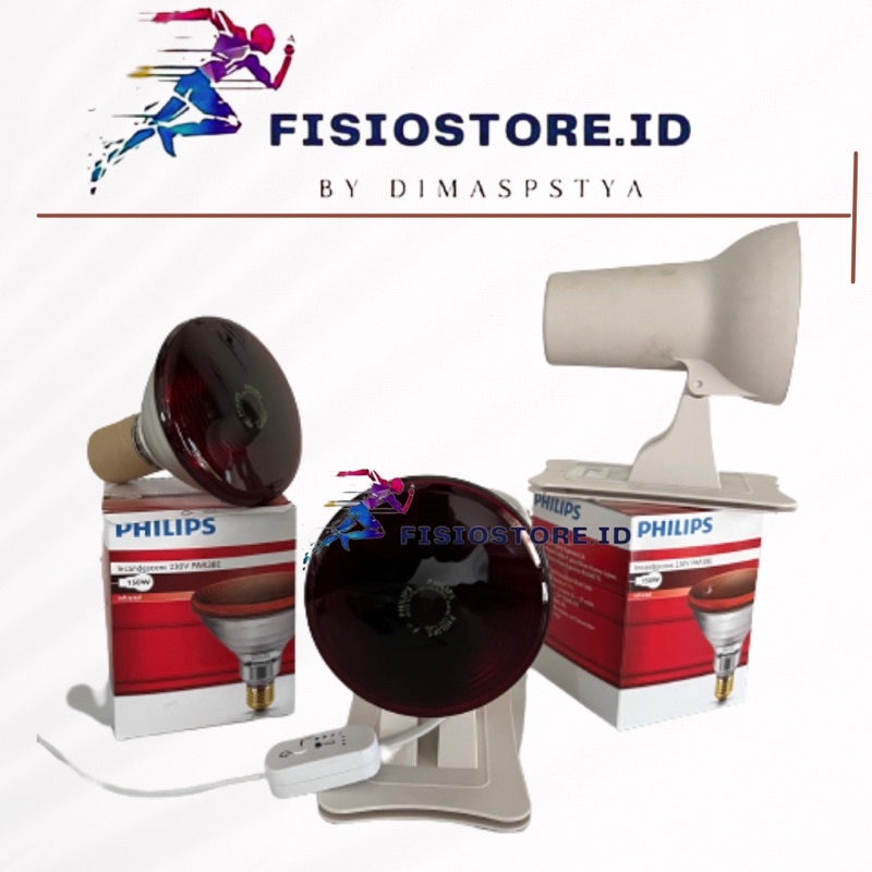 INFRARED PHILIPS / LAMPU TERAPI INFRARED /. TERAPI LAMPU  INFRARED PHILIPS