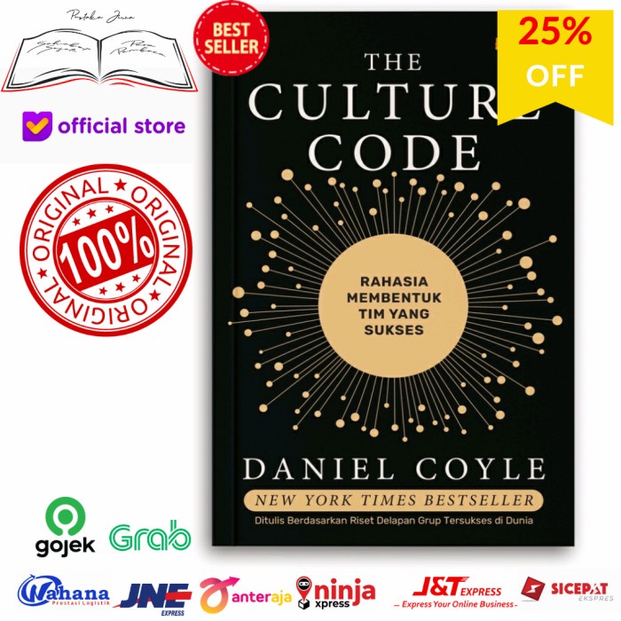 

Buku The Culture Code Daniel Coyle Rahasia Membentuk Tim Yang Sukses