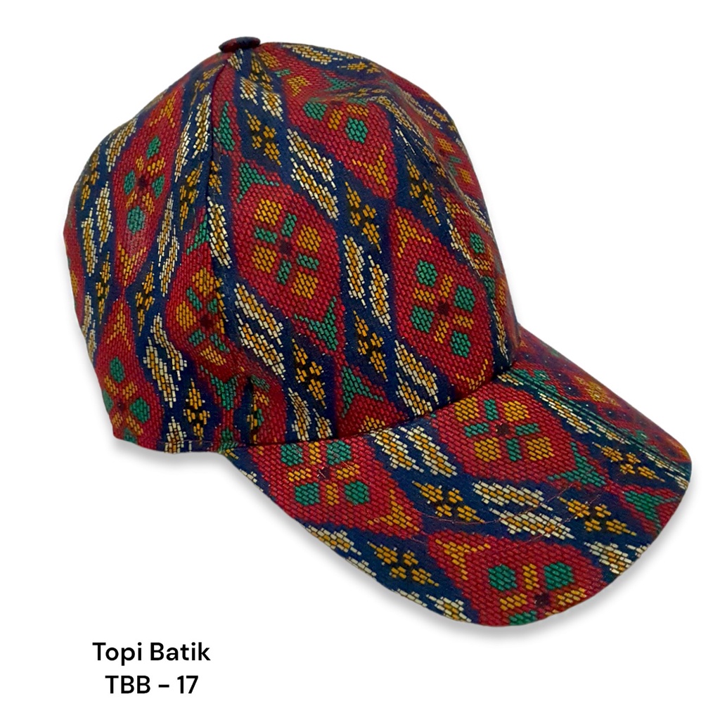 Topi Batik Baseball Handmade Batik Cap TBB_17 / Topi Batik Kain Baseball Jogja