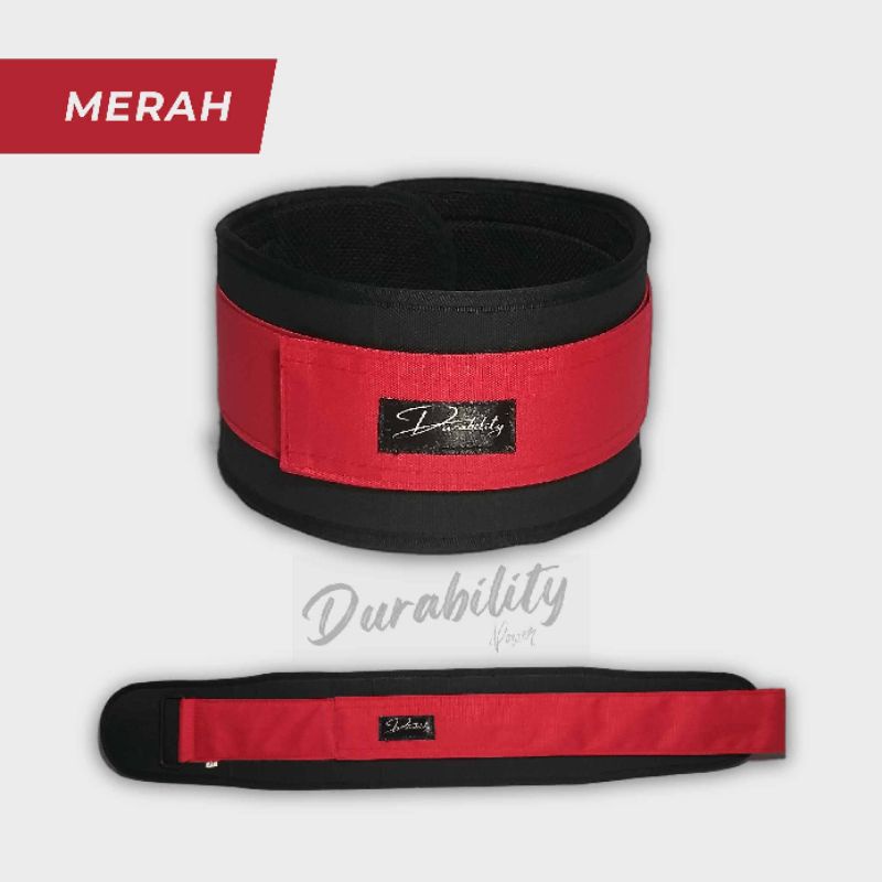 Premium Waist Support Belt - Sabuk Gym Fitness - Bodybuilding Korset Fitnes Angkat