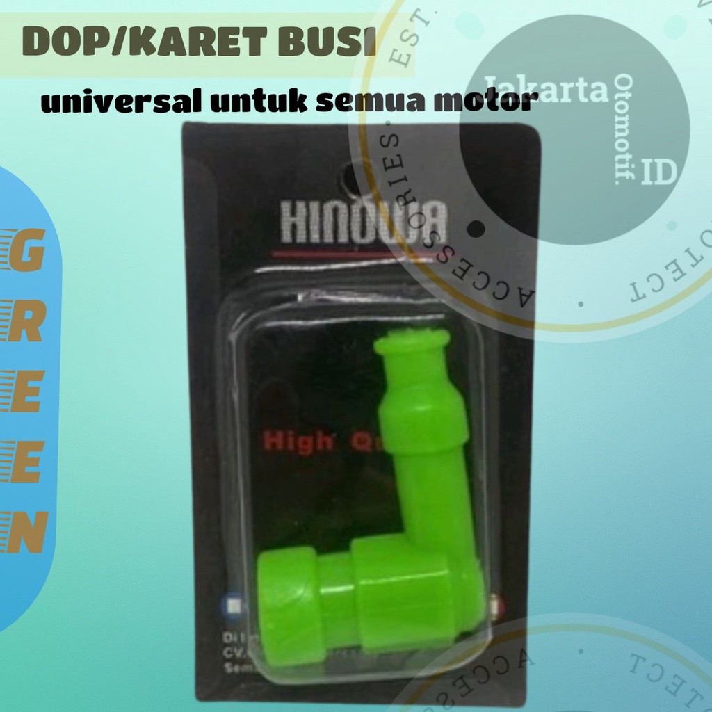 DOP  / Karet cangklong busi Universal 5 varian warna