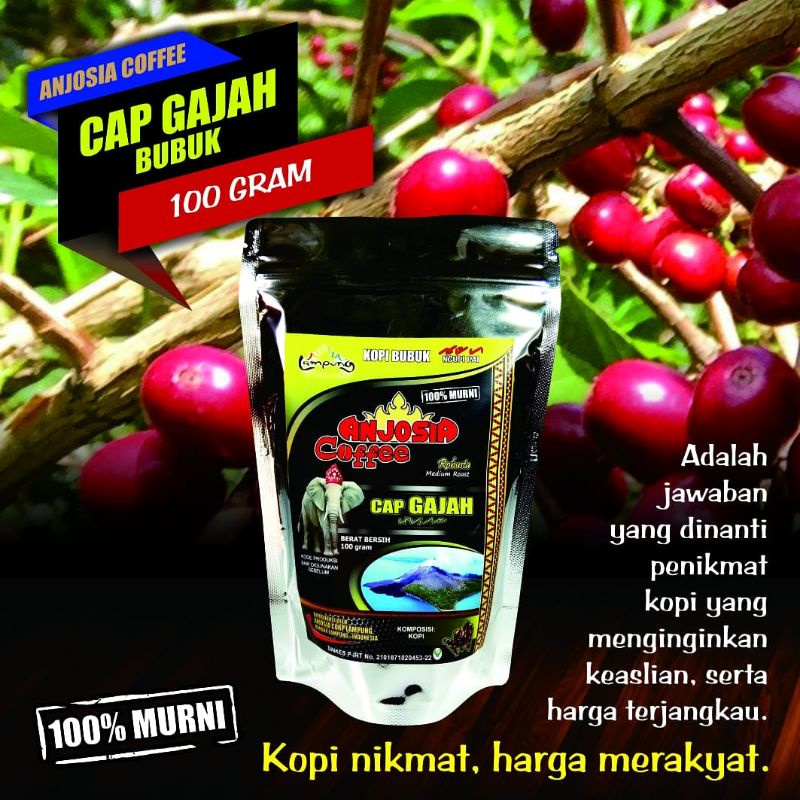 

Anjosia Coffe Cap Gajah