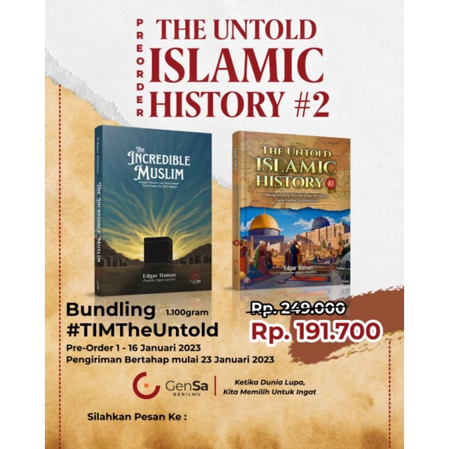 The incredible Muslim dan the untold islamic history jilid 2