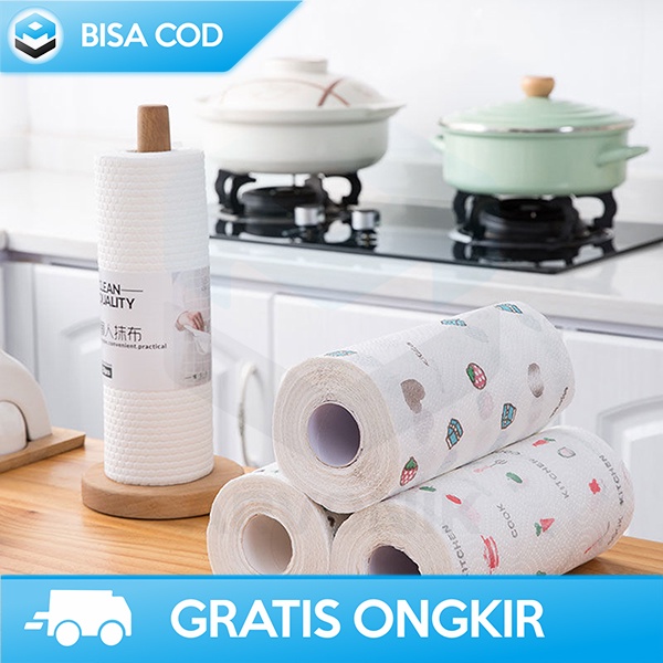 TISU KERTAS REUSABLE PAPER TOWEL ROLL WASHABLE BERKUALITAS HIGIENIS