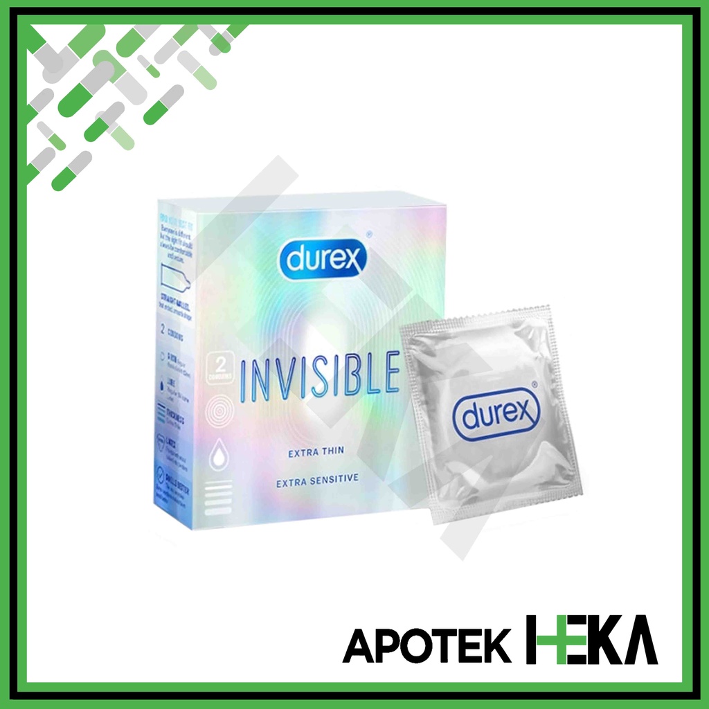 Durex Invisible Box isi 2 Kondom (SEMARANG)