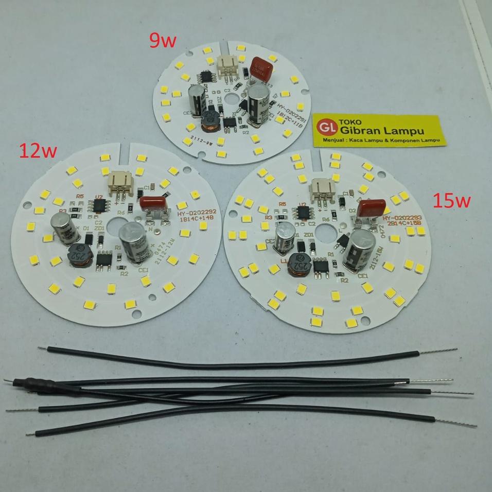8.8 PCB LED AC Emergency - Kit DOB Tanpa Driver - Spare Part Lampu LED Emergency Magic